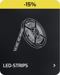 LED-strips 15% korting